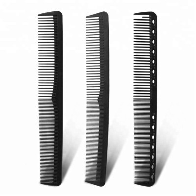 custom logo high density carbon brush top quality hair comb